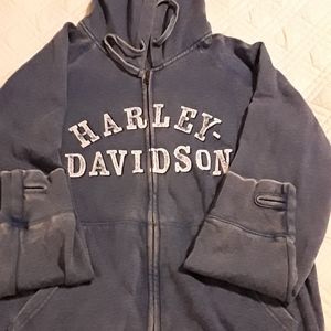 Harley Davidson Full Zip Hoodie